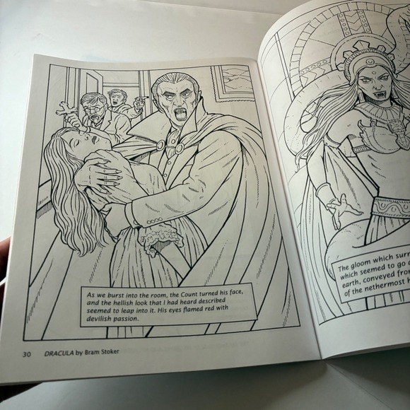 Great Scenes From Horror Stories Coloring Book John Green Classic Tales Gift - Picture 8 of 14